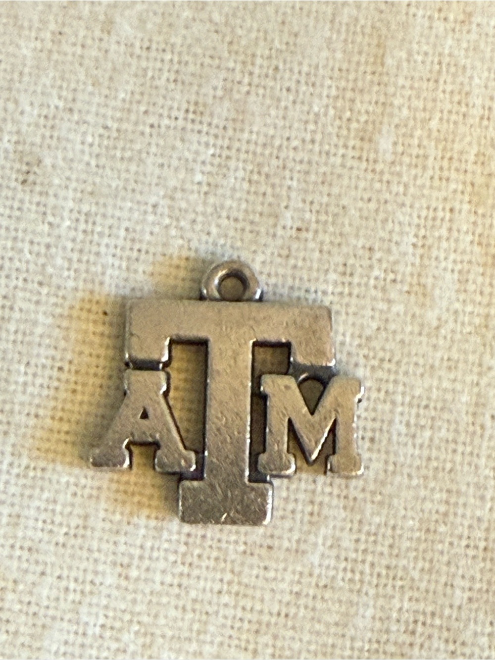 James Avery Texas A&M sterling silver charm